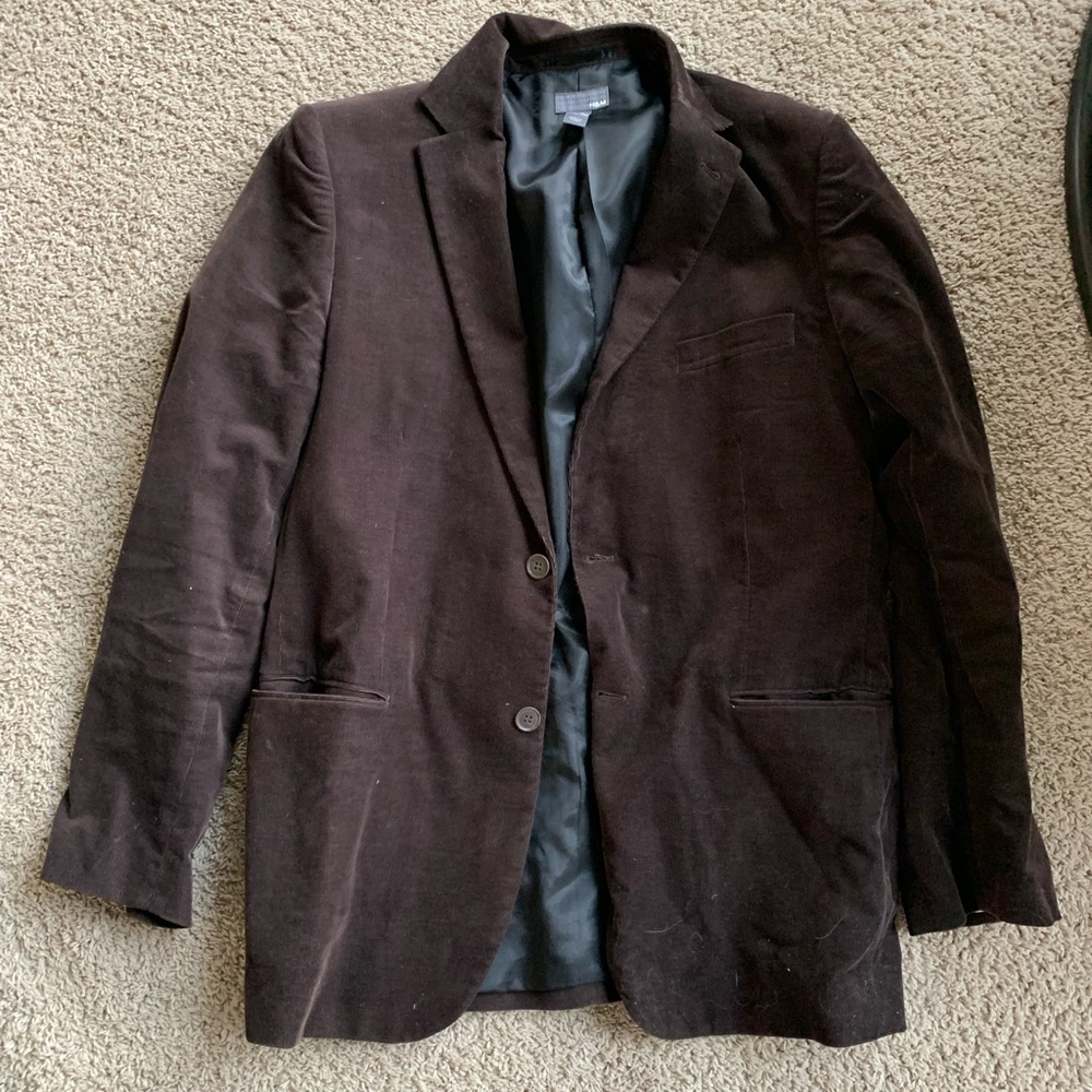 Men’s brown corduroy H&M jacket
